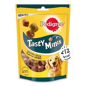Pedigree Tasty Minis Cubes Adult Dog Treat Chicken & Duck Flavour Chunks