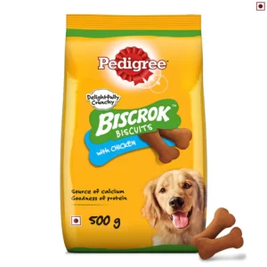 Pedigree Biscrok Biscuits Dog Treats Chicken Flavor