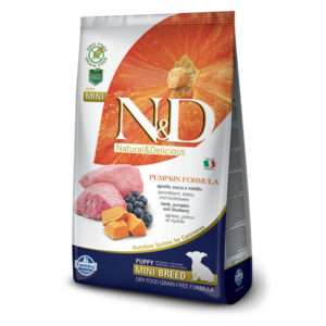 N&D Pumpkin Grain Free Lamb & Blueberry Puppy Mini Dog Food