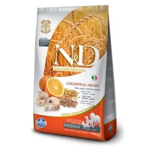 N&D Low Grain Codfish & Orange Adult Medium Dog Food