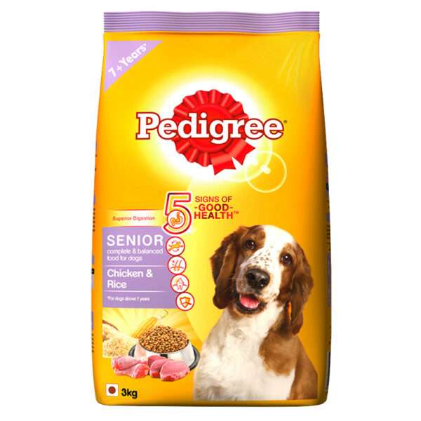Pedigree Senior Chicken & Rice Dry Dog Food
