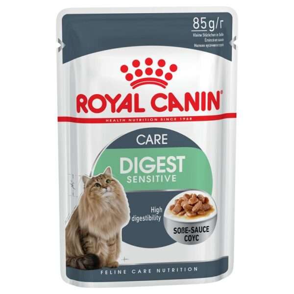 Royal Canin Digest Sensitive Chunks in Gravy Cat Food Pouch