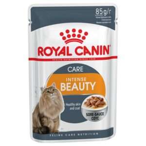Royal Canin Intense Beauty Chunks in Gravy Cat Food Pouch