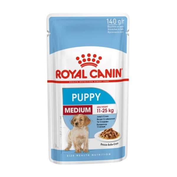 Royal Canin Medium Puppy Wet Dog Food Pouch