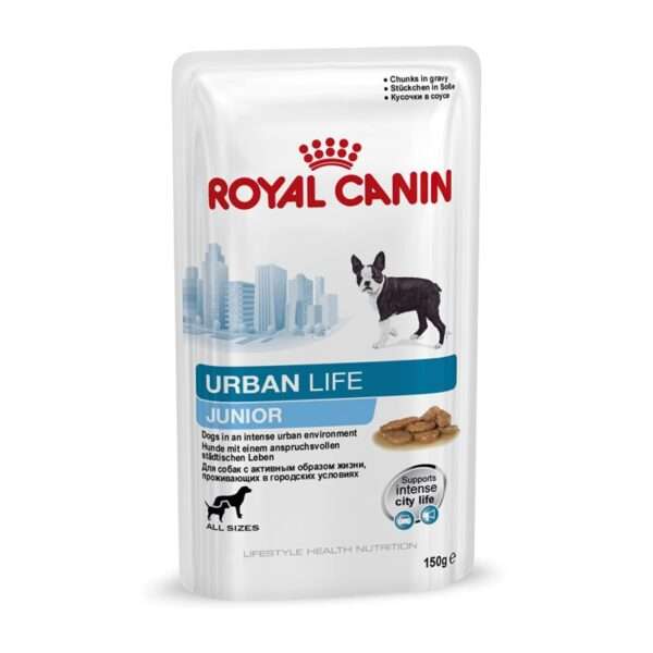 Royal Canin Urban Life Junior Wet Dog Food Pouch
