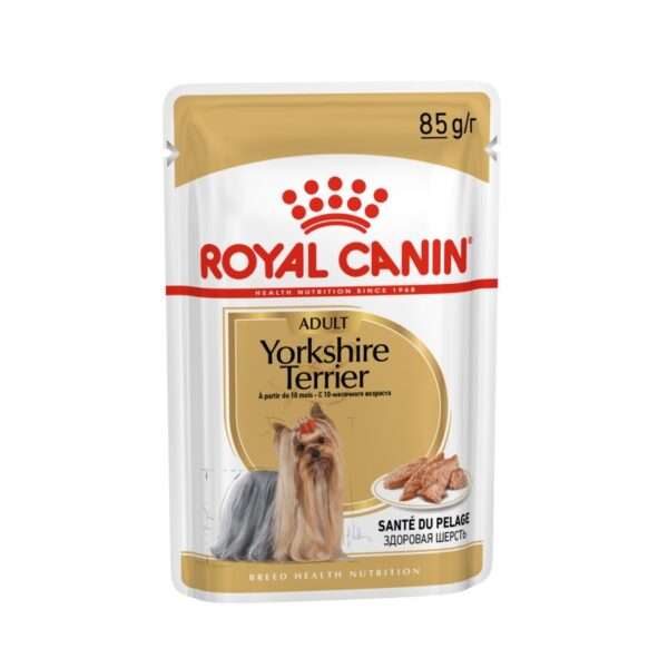 Royal Canin Yorkshire Adult Wet Dog Food Pouch
