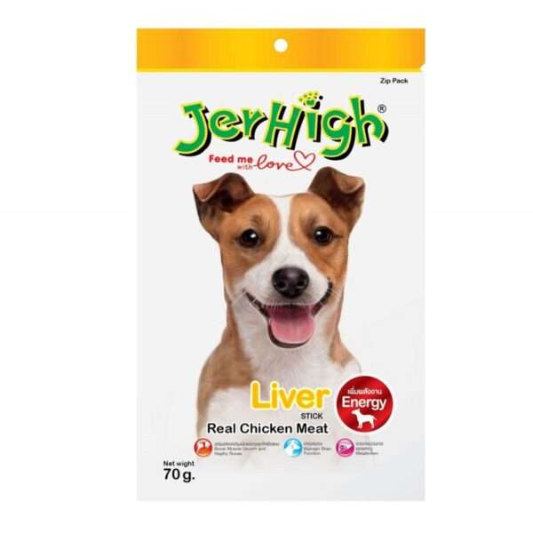 JerHigh Liver Stick Real Chicken Meat Dog Treats