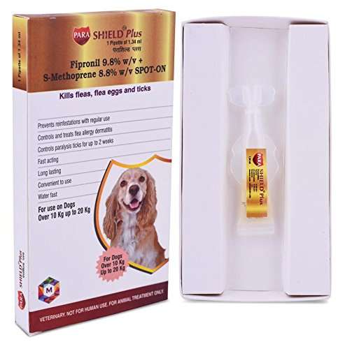 Medfly Healthcare Parashield Plus Spot On Solution for Dogs
