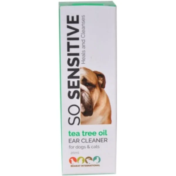 BI Grooming So Sensitive Tea Tree Oil Ear Cleaner for Pets