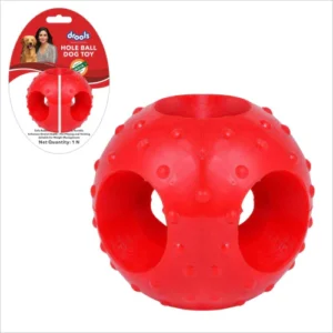 Drools Non-Toxic Rubber Hole Ball Chew Toy