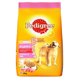 Pedigree Puppy Dry Dog Food Chicken & Milk